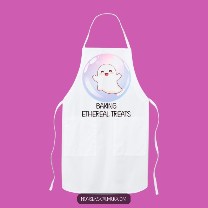 Funny Ghost in Bubble Apron: Cook Up Laughs with this Hilarious and Funny Gift