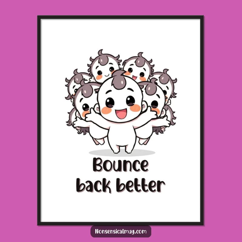 Funny Happy Character Digital Art: Hilarious Multiplier for Your Walls