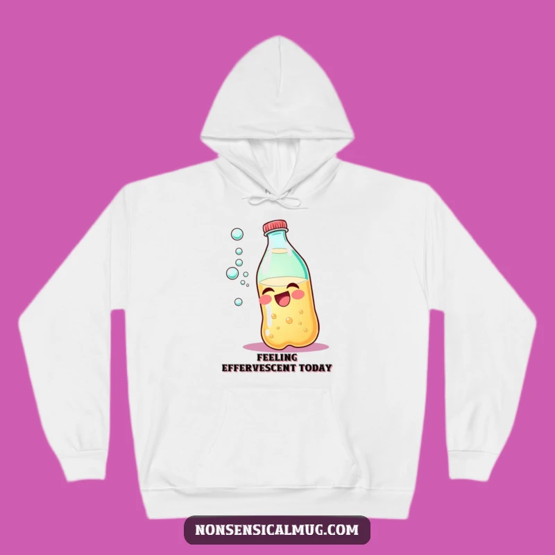 Funny Giggling Soda Bottle Hoodie: Cozy Up with Hilarious Fizzy Comfort