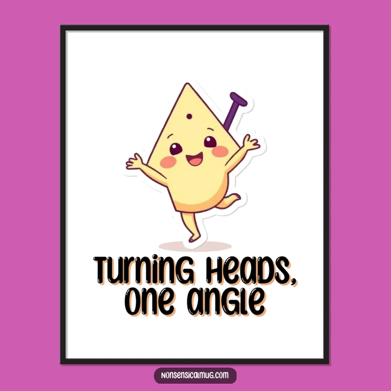 Free Printable Triangle Wall Art: Energetic & Funny Downloadable Art for Dynamic Spaces