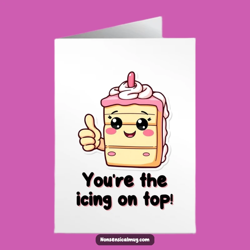 Free Printable Congratulations Card: Giddy Cake Thumbs Up Funny Downloadable Gift