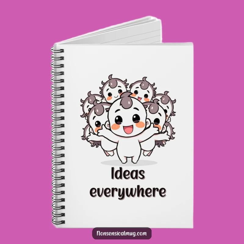 Funny Happy Character Notebook: Jot Down Ideas with This Hilarious Multiplier Journal