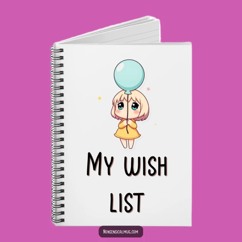 Funny Dreamy Balloon Character Notebook: Hilarious Jotter for Inspired Thoughts