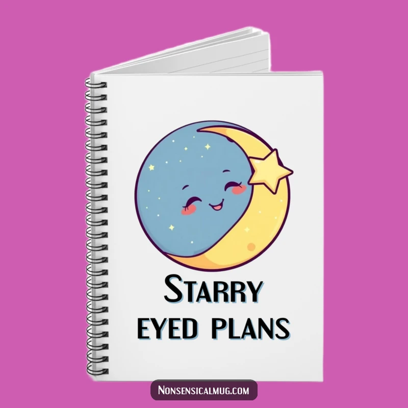 Funny Moon Winks Notebook: Jot Down Cosmic Ideas, a Hilarious and Funny Gift