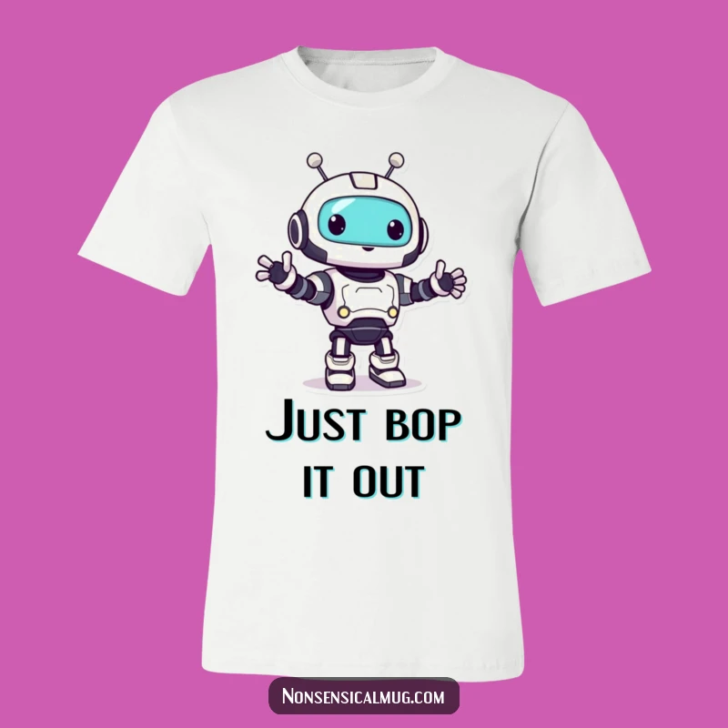 Funny Robot Bop T-Shirt A Joyful Wearable Gift