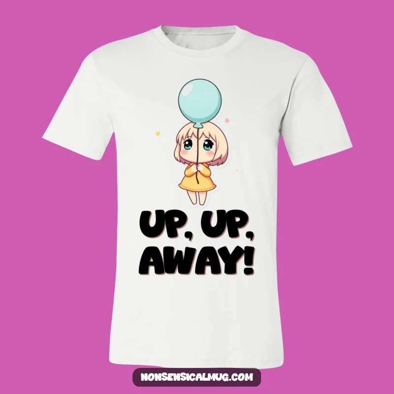 Funny Dreamy Balloon Character T-Shirt: Hilarious Whimsical Tee